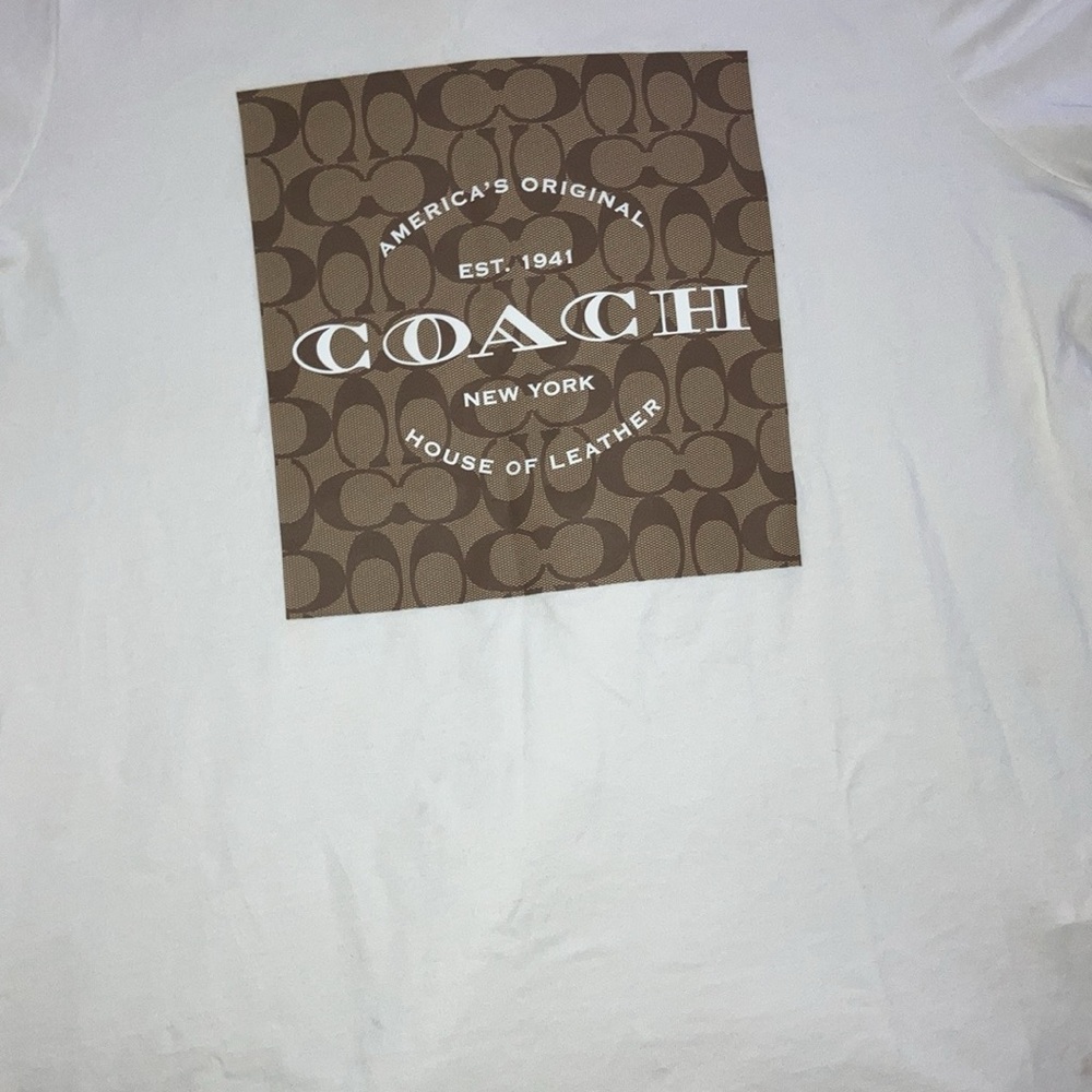 Coach shoes comes with shirt brand new - Picture 4 of 4